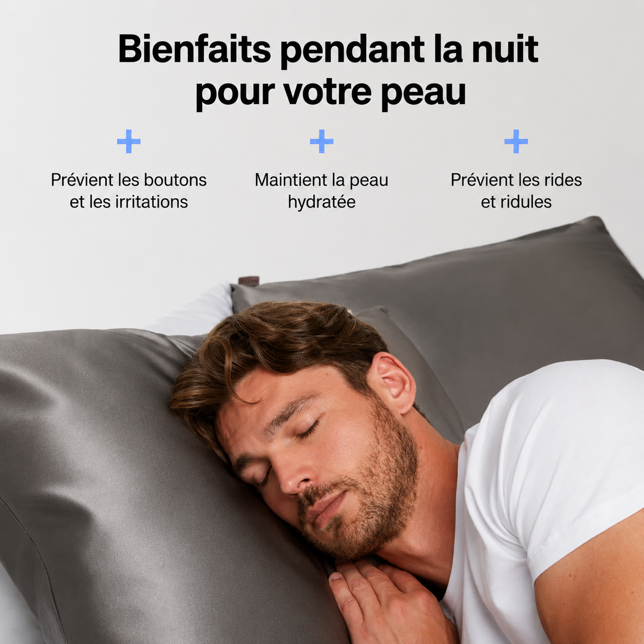 Taie d'Oreiller en Soie Premium Sommeil d'or