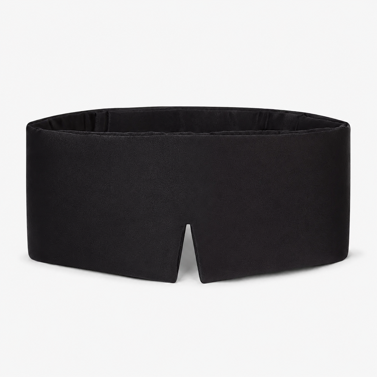 Masque de Nuit en Soie — Noir Sommeil d'or